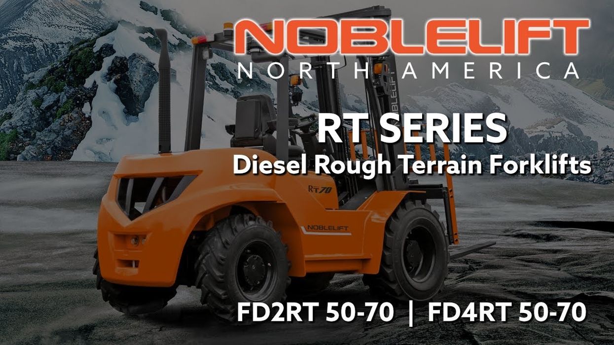 RT Series Diesel Rough Terrain Forklifts NOBLELIFT